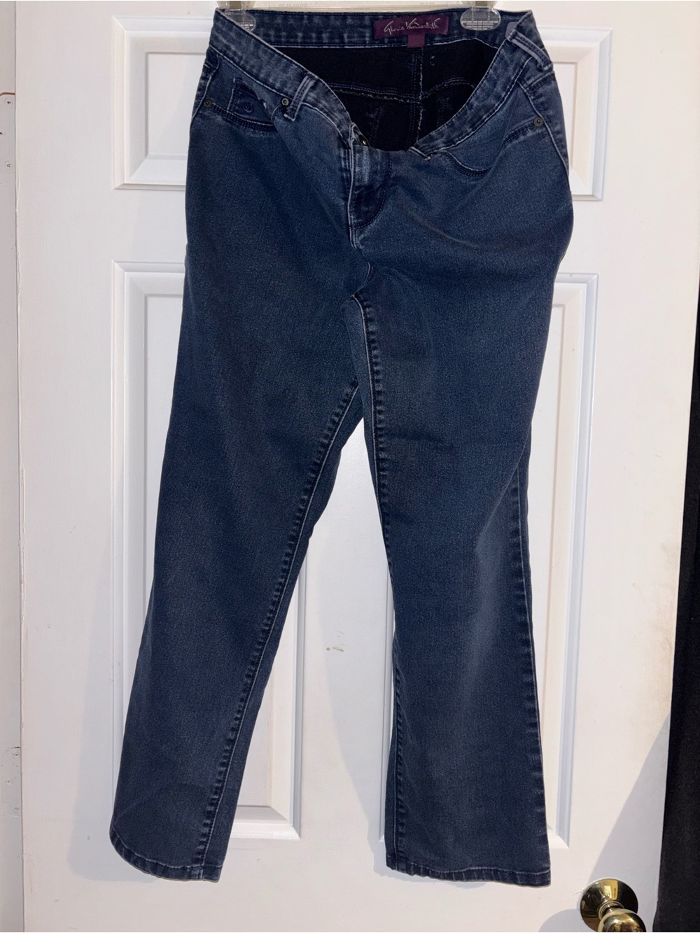 Gloria Vanderbilt Indigo Blue High-Rise Jeans